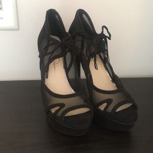 Jessica Simpson Black Heels